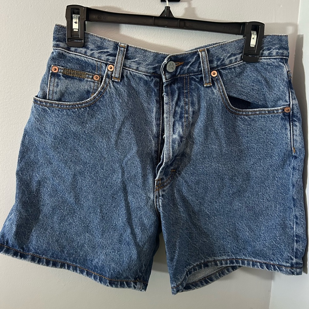 Calvin Klein Blue Jean Shorts